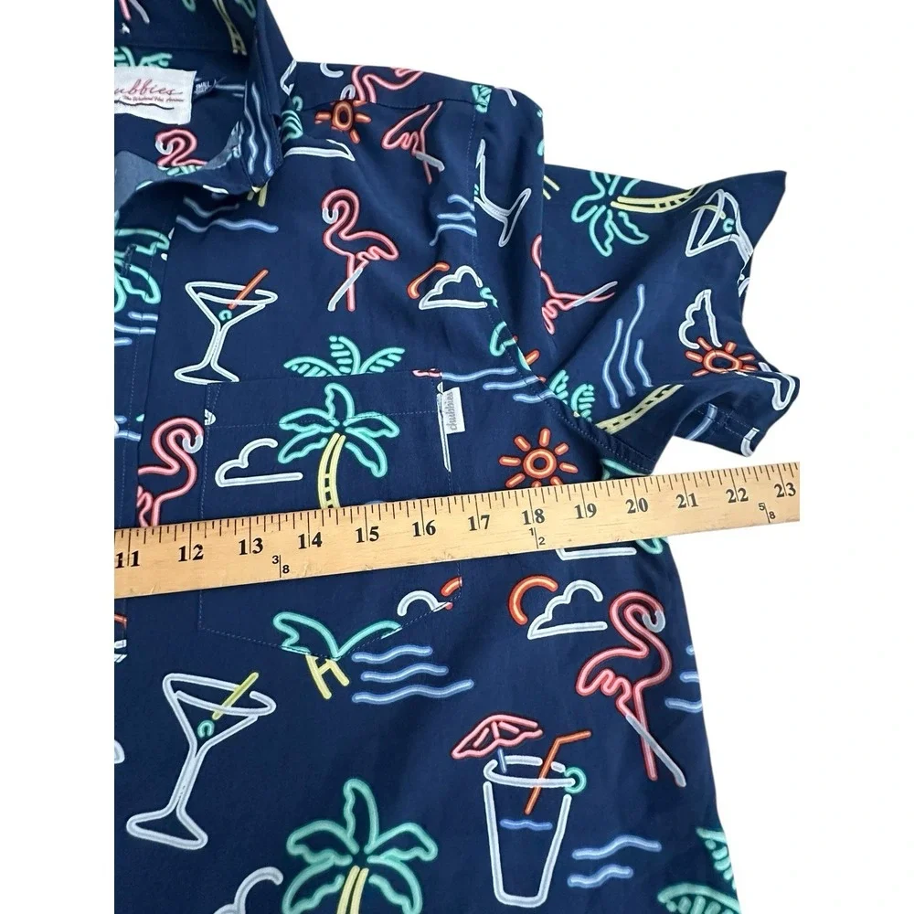 Chubbies Swimsuit Set Outfit Polo Shirt & Swim Trunks Sizes Small & Medium T13-8